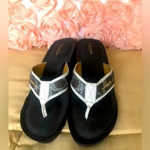 Coach Wedge Sandals